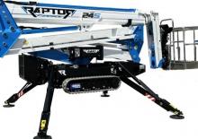 Nacele cu braț articulat pe șenile Socage Raptor 24 S