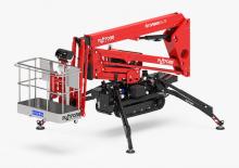 Nacele cu braț articulat pe șenile Basket Spider 15.70 ED