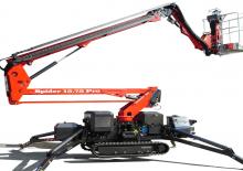 Nacele cu braț articulat pe șenile Platform Basket SPIDER 15.75 ED