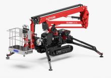 Nacele cu braț articulat pe șenile Basket Spider 18.90