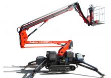 Nacele cu braț articulat pe șenile Platform Basket SPIDER 18.90 PRO E