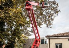 Nacele cu braț articulat pe șenile Basket Spider 27.14 E
