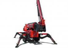 Nacele cu braț articulat pe șenile Platform Basket SPIDER 33.15 ED