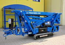 Nacele cu braț articulat pe șenile CTE Traccess 230 Winch