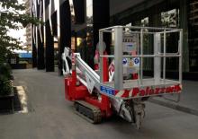 Nacele cu braț articulat pe șenile Palazzani TZX 170 C