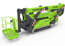 Nacele cu braț articulat pe șenile Zoomlion ZX27AE
