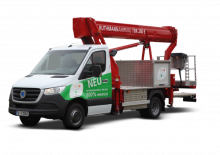 Nacele telescopice montate pe camion Ruthmann Ampero TBR 250 E