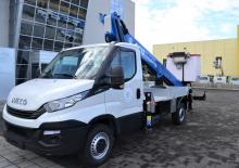 Nacele telescopice montate pe camion CTE B-Lift 23