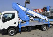 Nacele telescopice montate pe camion Socage forSte 18 T Speed H+H