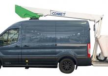 Nacele telescopice montate pe camion Comet HVM 14