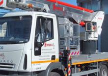 Nacele telescopice montate pe camion Multitel J 328 Alu EX