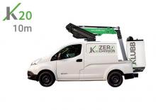 Nacele telescopice montate pe camion Klubb K20