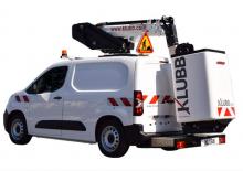 Nacele telescopice montate pe camion Klubb K20 
