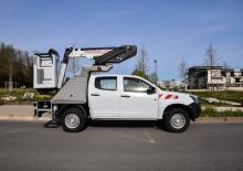 Nacele telescopice montate pe camion Klubb K20 