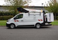 Nacele telescopice montate pe camion Klubb K21B