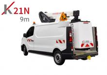Nacele telescopice montate pe camion Klubb K21N
