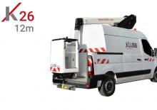 Nacele telescopice montate pe camion Klubb K26
