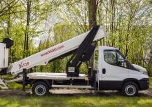 Nacele telescopice montate pe camion Klubb KT20
