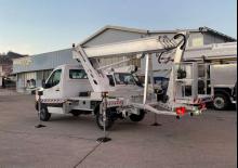 Nacele telescopice montate pe camion Multitel MJ 250 AF