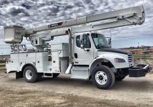 Nacele telescopice montate pe camion Terex Optima TC50