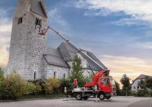 Nacele telescopice montate pe camion Palfinger P 300 KS Facelift
