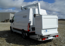 Nacele telescopice montate pe camion Danilift P115V