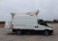 Nacele telescopice montate pe camion Danilift P145V Light