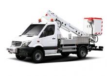 Nacele telescopice montate pe camion Bumar PMT-16U