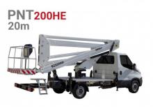 Nacele telescopice montate pe camion Klubb PNT200HE
