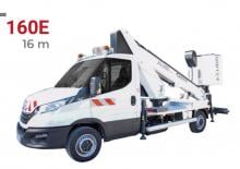 Nacele telescopice montate pe camion Klubb PT160E