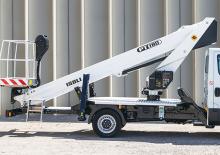 Nacele telescopice montate pe camion ISOLI PT180
