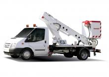 Nacele telescopice montate pe camion Bumar PTM-14E v2