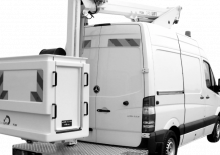 Nacele telescopice montate pe camion Danilift PV260V