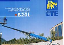 Nacele telescopice montate pe camion CTE S 20 L