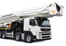 Nacele telescopice montate pe camion Bronto Skylift S 72 HLA