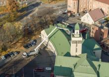 Nacele telescopice montate pe camion Bronto Skylift S70XR