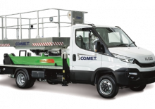 Nacele telescopice montate pe camion Comet SOLAR 11