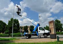 Nacele telescopice montate pe camion Socage T315 ForSte