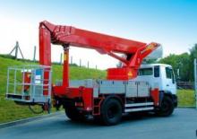 Nacele telescopice montate pe camion Bison-Palfinger TKA 38,5 KS