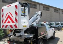Nacele telescopice montate pe camion Movex TL12WO