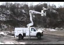 Nacele telescopice montate pe camion Versalift VST 240-I