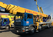 Nacele telescopice montate pe camion WUMAG WT 620