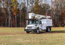 Nacele telescopice montate pe camion Terex XT PRO 56