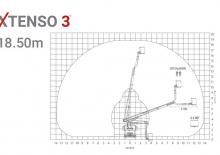 Nacele telescopice montate pe camion Klubb Xtenso 3