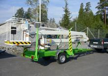 Nacele telescopice montate pe trailer Dexter Dexter 12 Z