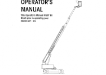 Nacele telescopice pe roți Simon RP 120-4x4