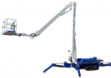 Nacele telescopice pe șenile CELA DT131 Spyder