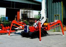 Nacele telescopice pe șenile Easy Lift R260