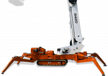 Nacele telescopice pe șenile Easy Lift R420