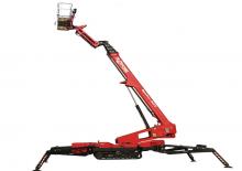 Nacele telescopice pe șenile Platform Basket SPIDER 30T E